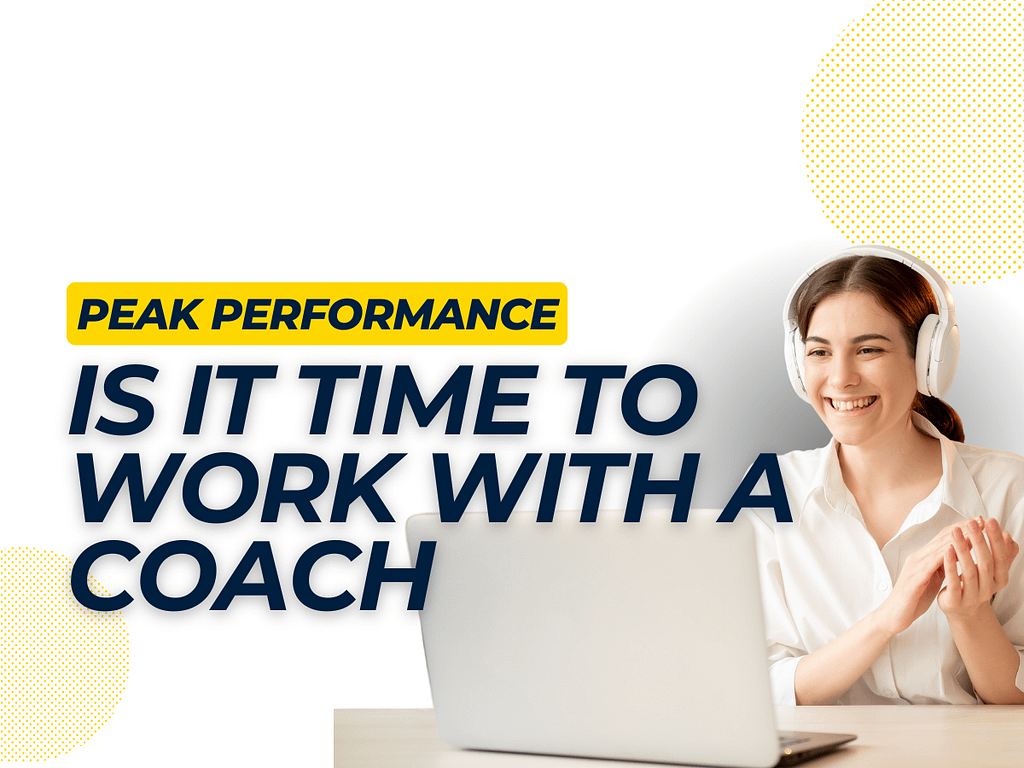 Do I need a performance coach